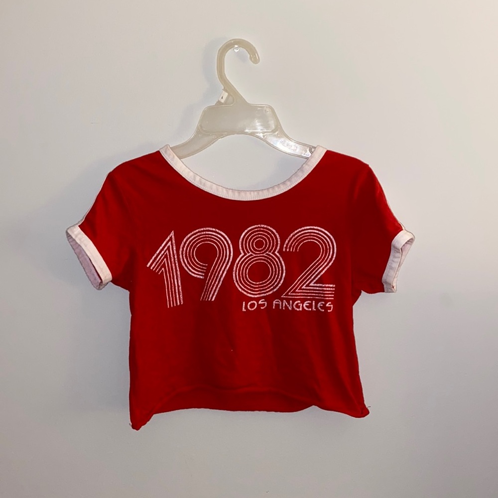 Cropped t-shirt